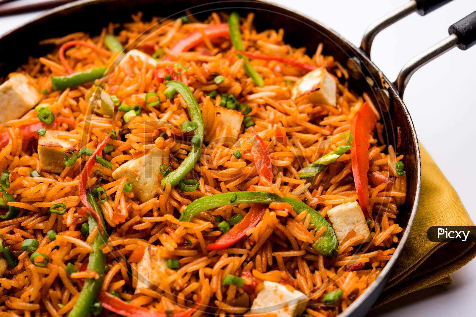 Paneer Fried Rice Schezwan